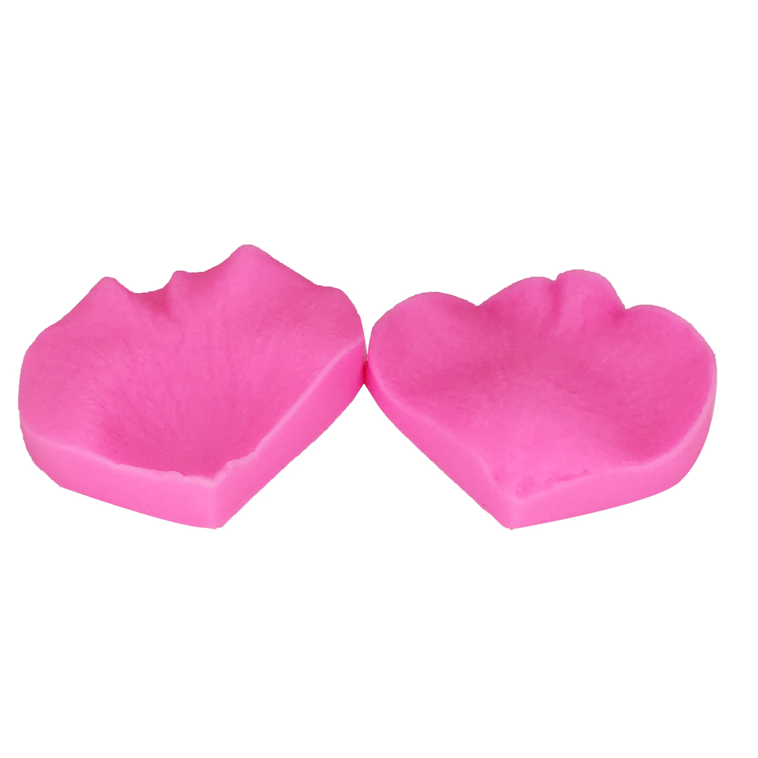 2PCS/set  Petal Leaf Rose Shaped Silicone Mold Cake Decoration tools Fondant 3D Flowers Wedding cake Mould  T1197