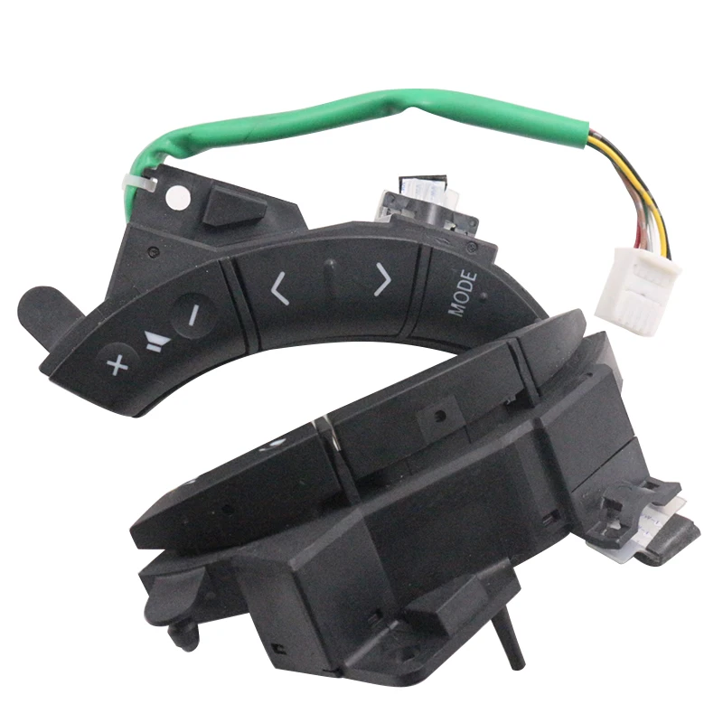 YAOPEI A Pair OEM 75B037 For Toyota Highlander Land Cruiser Steering Wheel Controls Switch black Color