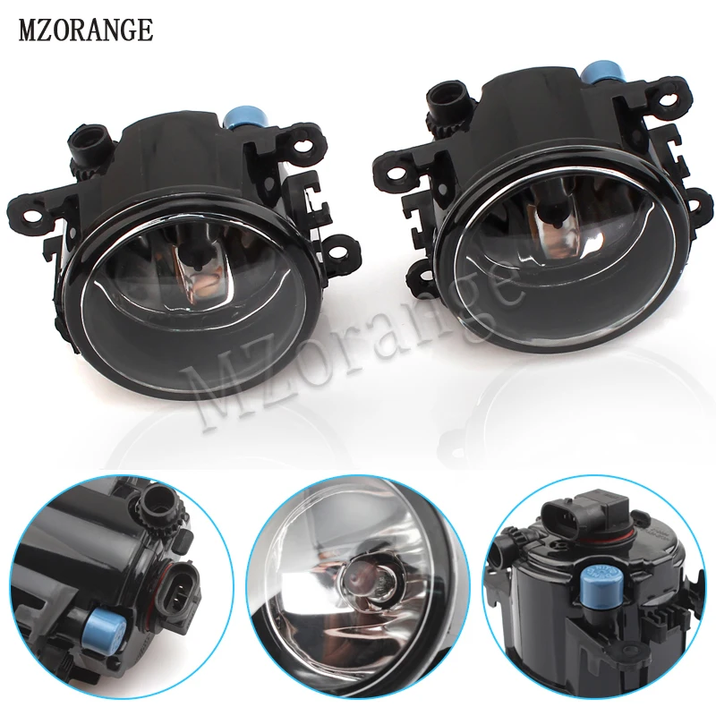 MIZIAUTO Fog Lamp For Dacia Duster Sandero Logan 2004 2005 2006 2007 2008-2015 Assembly Super Bright H11 55W Halogen Fog Lights