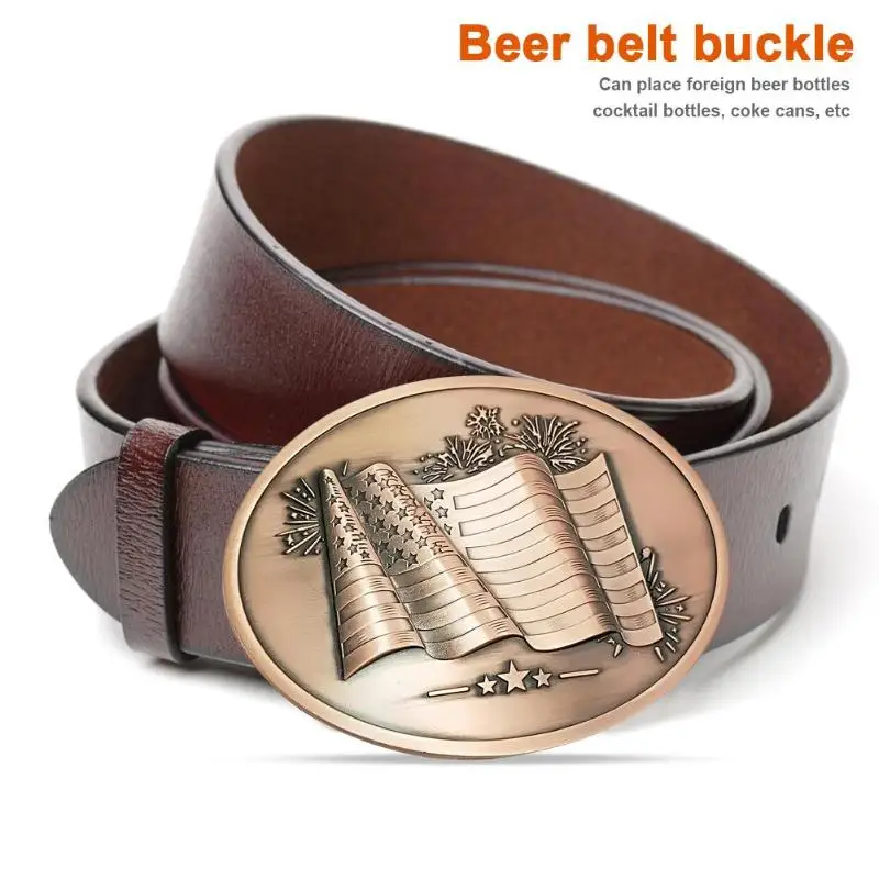 Ceinture Porte-Bière Amusante Avec Clip - Porte-Bouteille Pour Hommes, Idéal Fêtes Et Activités Extérieures