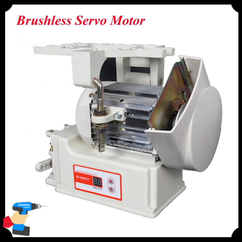 

1pc 160V-220V Energy Saving Brushless Servo Motor for Sewing Machine with English Manual GEM400