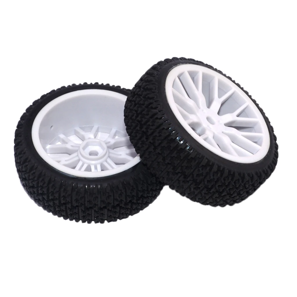 4pcs 1/16 Rally Tire Car Tires Buggy Tyre Pull Rally Wheel for RC HPI HSP Hobao Savage ZDRacing LRP Wltoy