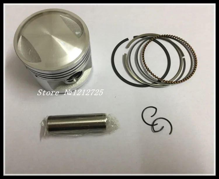 Motorcycle piston ring CG125 ZJ125 QJ125 ATV moto Piston assembly Piston diameter 56.5mm Piston pin 15mm