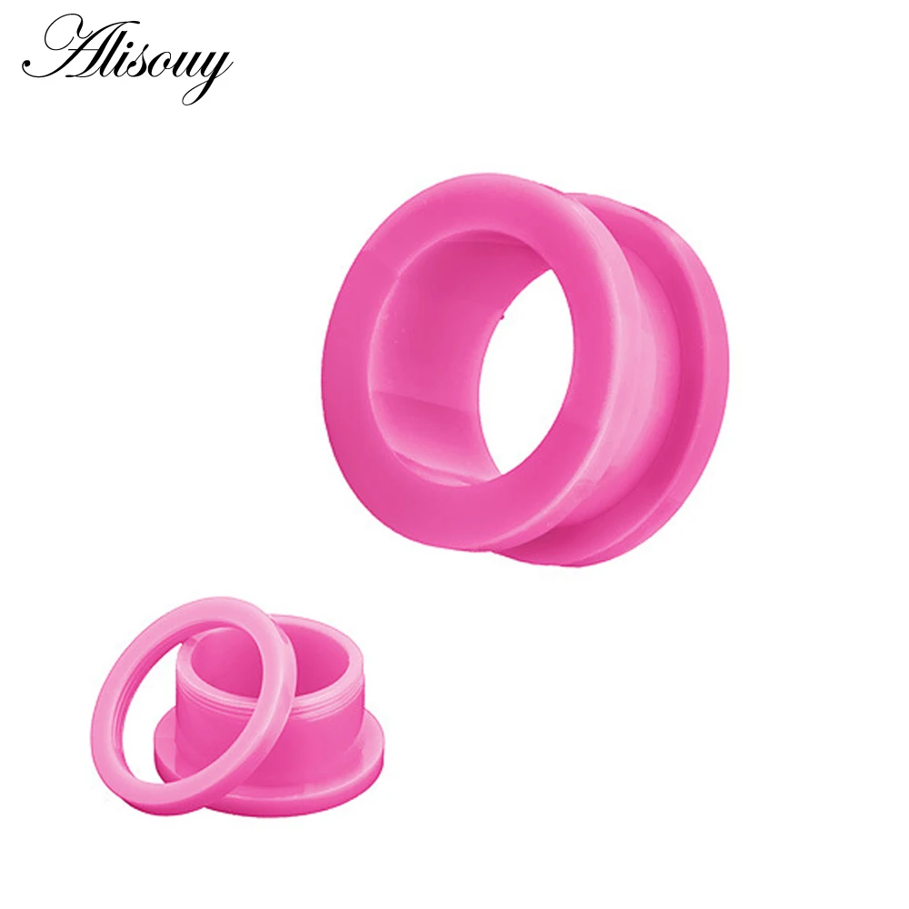 Alisouy 2PCS 3-16mm Acrylic Ear Plugs And Tunnels Ear Gauges Piercing Expander Ear Piercing Tunnel Stretchers Ear Plugs Tunnels