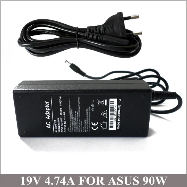 19V 4.74A 90W AC Adapter With Laptop Charger Plug For Computer Asus X53S X56S X58Le X58C X59 X59SR