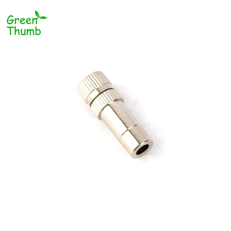 4pcs 8mm Brass Quick Plug Nozzle Aperture 0.2mm/0.3mm/0.4mm/0.5mm/0.6mm/0.8mm Brass Mist Nozzle for Agricultural Irrigation