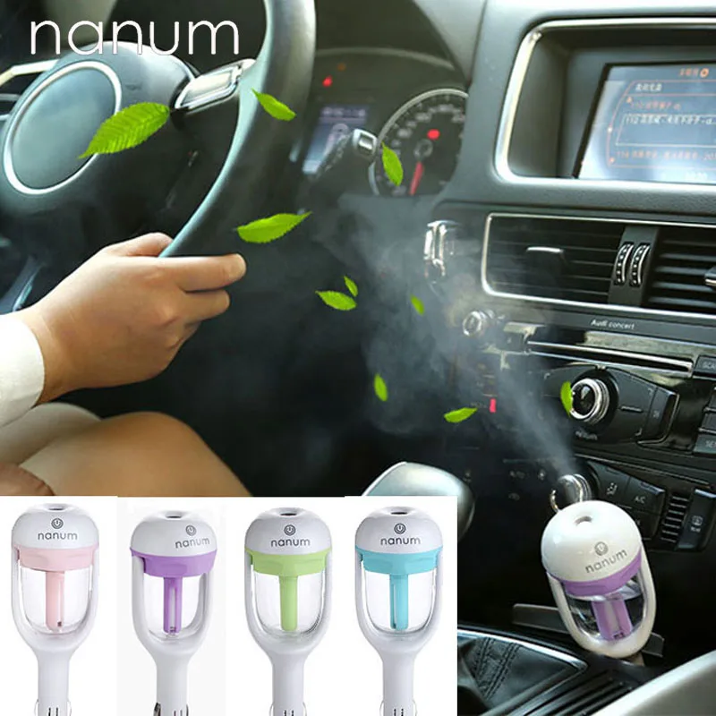 

nanum 12V Car air freshener Car Humidifier Air Purifier Aroma Diffuser Essential oil diffuser Aromatherapy