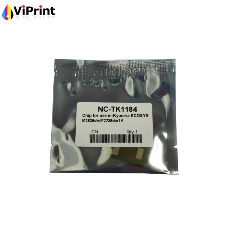 TK-1184 Toner Cartridge Chip TK1184 For Kyocera ECOSYS M2635dn M2735dw M2635 M2735 2635dn 2735dw Printer Toner Reset Black Chips