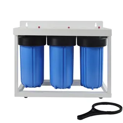 High Quality! 3-Stage Big Blue Whole House Water Filtration System with 10