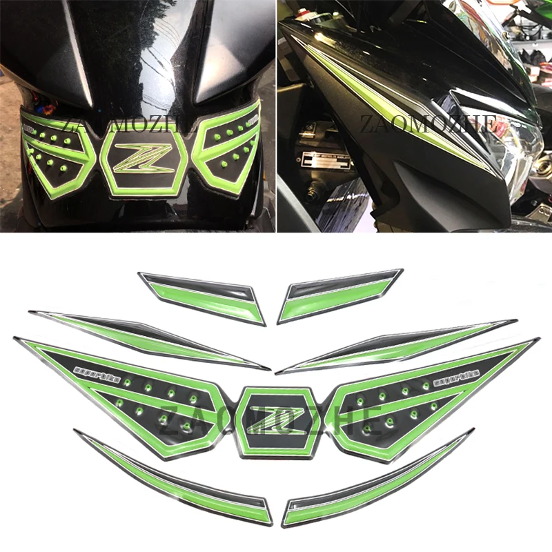 

For Kawasaki Z800 2013 2014 2015 Motorcycle Accessories Whole Body Sticker Decal Sticker Pad Decal Emblem Gripper Stomp Grips