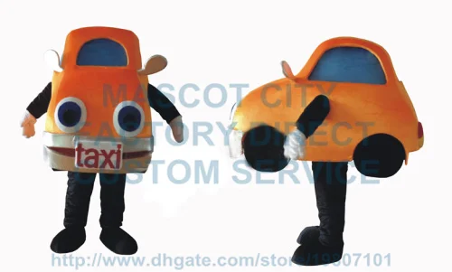 taxi mascot auto car mascot costume automobile cartoon character cosply custom anime carnival costume fancy dress 3455