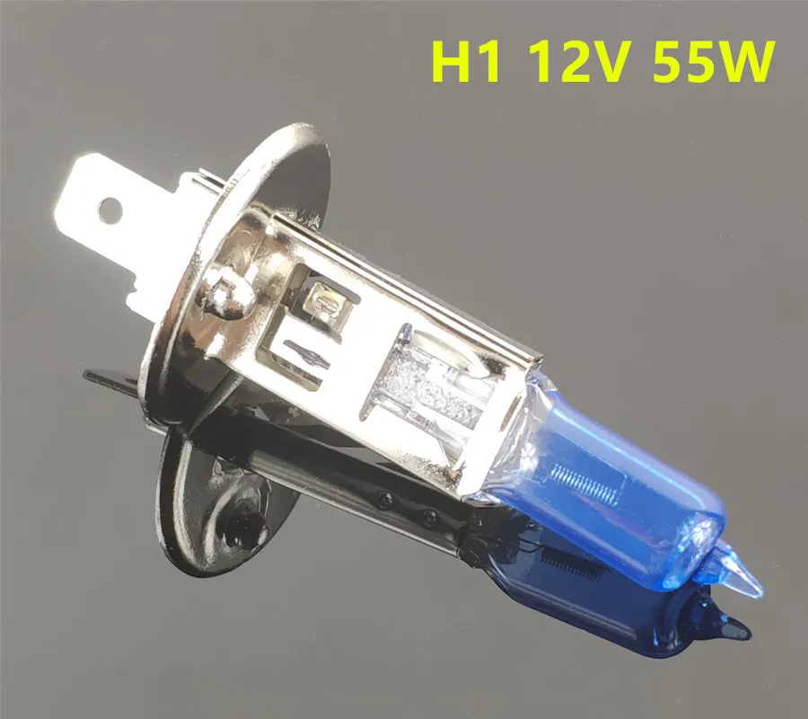 2pcs Car Light H1 H3 H4 H7 H8 H9 H11 9005 HB3 9006 HB4  Auto halogen lamp bulb Fog Lights 55W 100W 12V Super White Headlights image 2