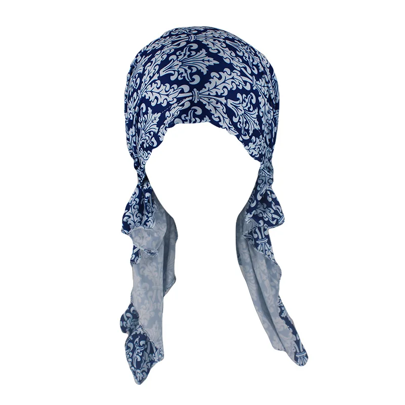 Neue erwachsene Frauen Blumen Kopf bedeckung weibliche Banda nnas Herbst Mode Haar Turban Blumen zubehör für Mädchen Bandagen Hüte Verkauf – Detail 12