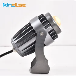 Foco LED impermeable para exteriores, lámpara de pared IP65, ángulo de haz estrecho, 3W, 10W, arandela de pared de larga distancia
