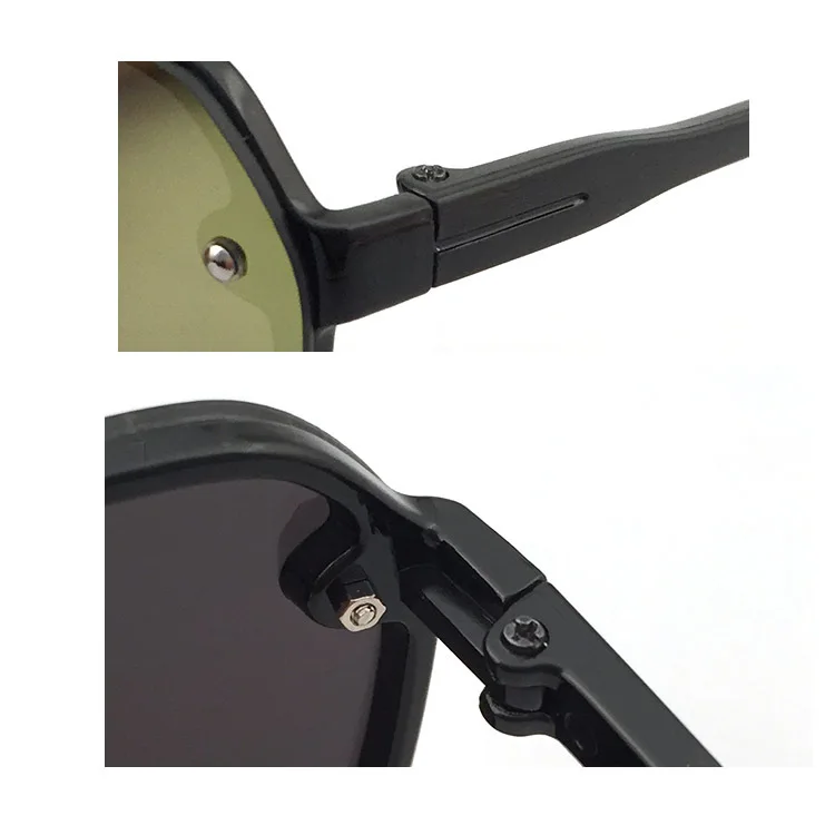 Neue Brille Kunststoff männlich fahren Sport Männer schillernde Sonnenbrille Männer Marke Designer trend ige Retro Sonnenbrille oculos de sol – Detail 8