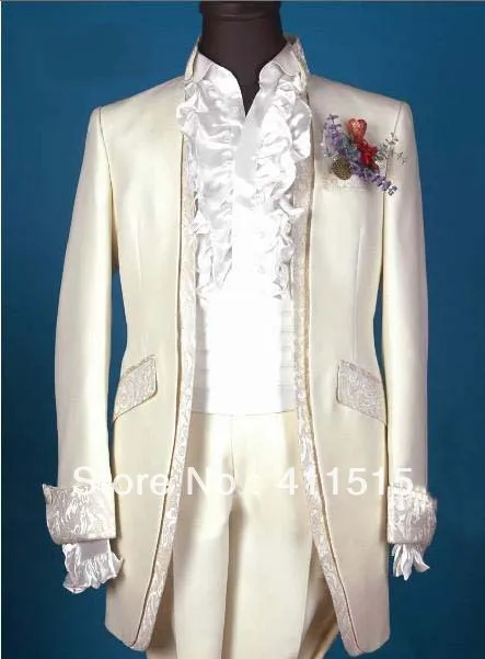 

free shipping/WHITE design groom VEST\Custom Groom WEAR Tuxedos Groomsmen Men Wedding Suits Best man Suits/man wedding DRESS