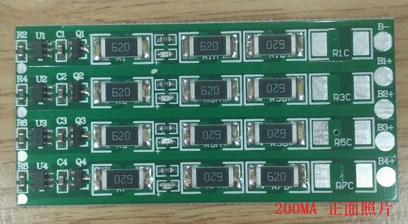 4.2v bateria BMS ładowanie płyta ochronna Balance Board 200mA 700mA dla 1s 2s 3s 4s komórka 3.7V litowo-jonowe akumulatory litowo-fosforowe 7S