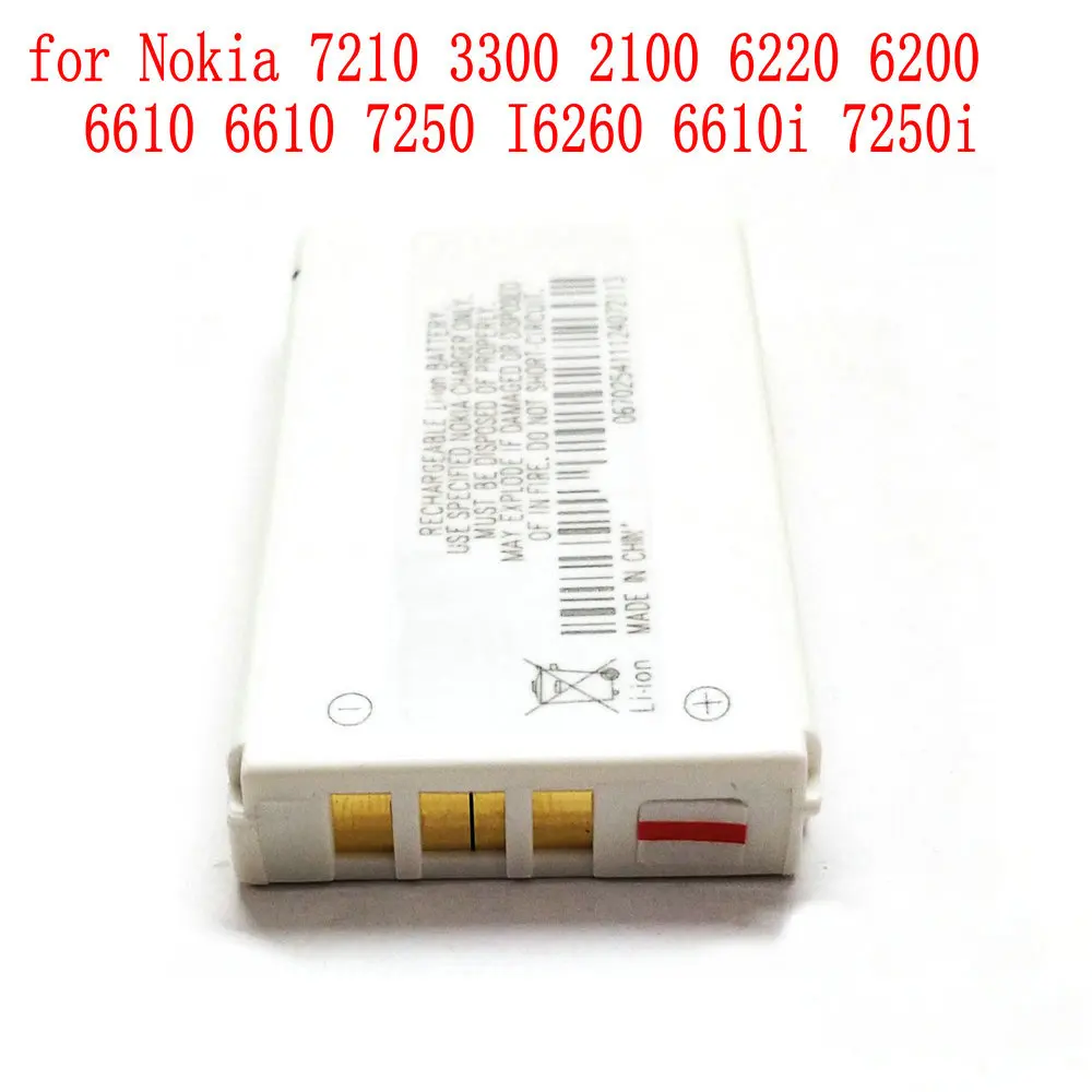 High Quality BLD-3 BLD 3 Battery For Nokia 7210 3300 2100 6220 6200 6610 6610 7250 I6260 6610i 7250i