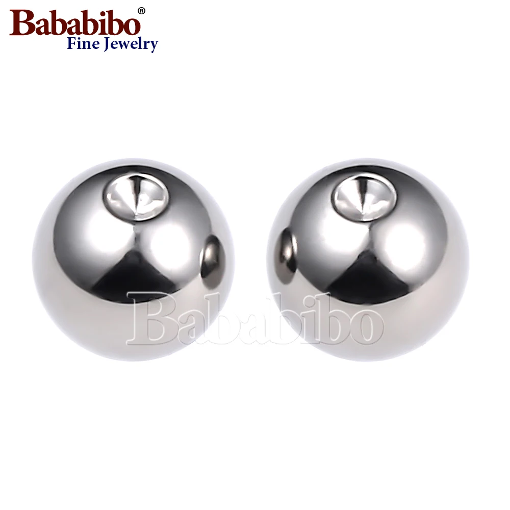10Pc ASTM F-136 Titanium Captive Bead Rings Piercing Replacement Only Ball Body Jewelry 3MM 4MM 5MM 6MM 8MM