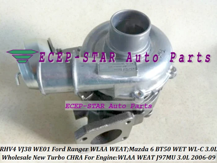 RHV4 VJ38 VHD20011 WE01 Turbocharger Turbo For FORD Ranger 06- WLAA WEAT For MAZDA 6 2007- BT50 BT-50 WET WE-T WL-C J97MU 2.5L