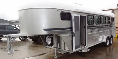 4グースネック馬トレーラー馬ボックストレーラー販売