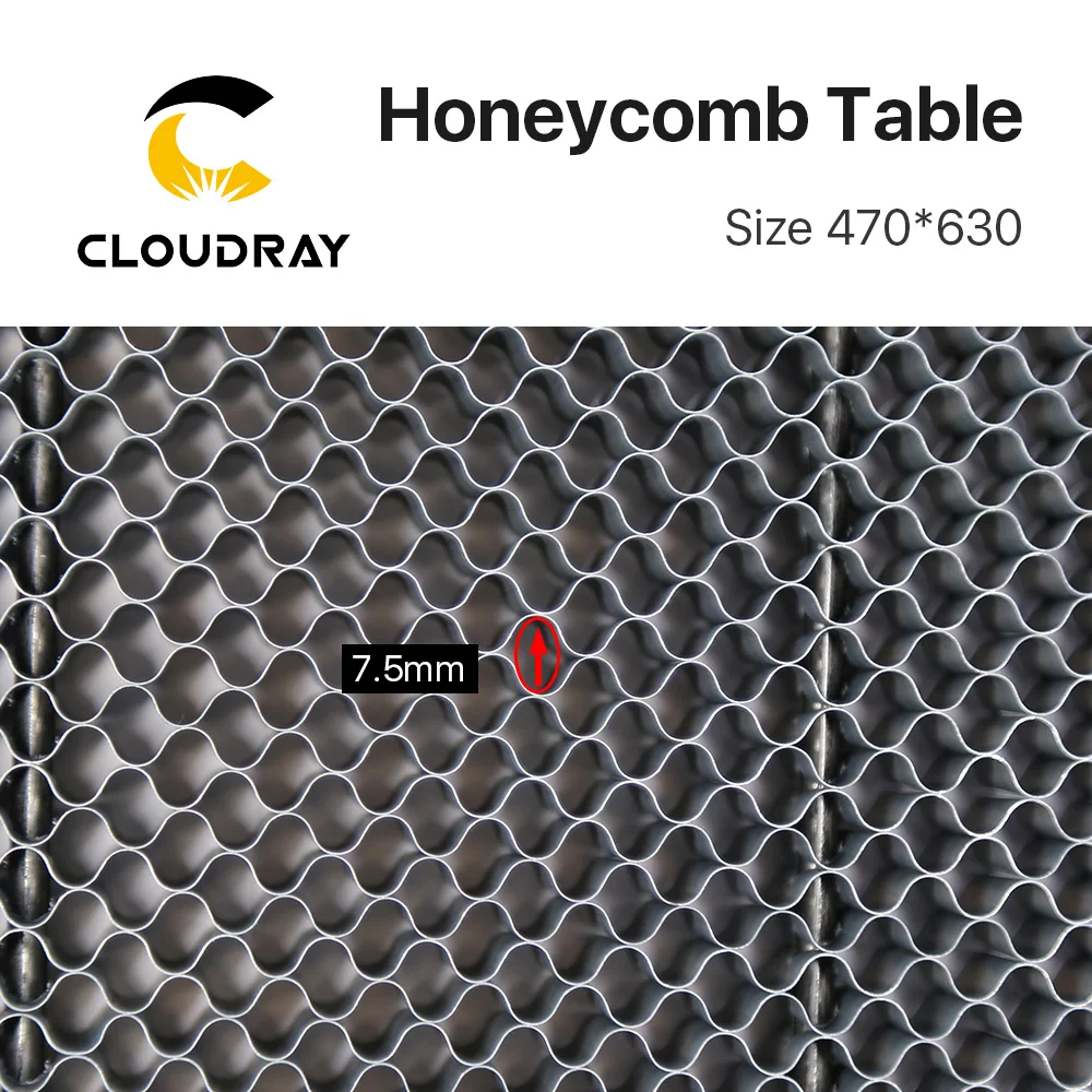 Cloudray Honeycomb Working Table 470*630 mm Customizable Size Board Platform Laser Parts  for CO2 Laser Engraver Cutting Machine