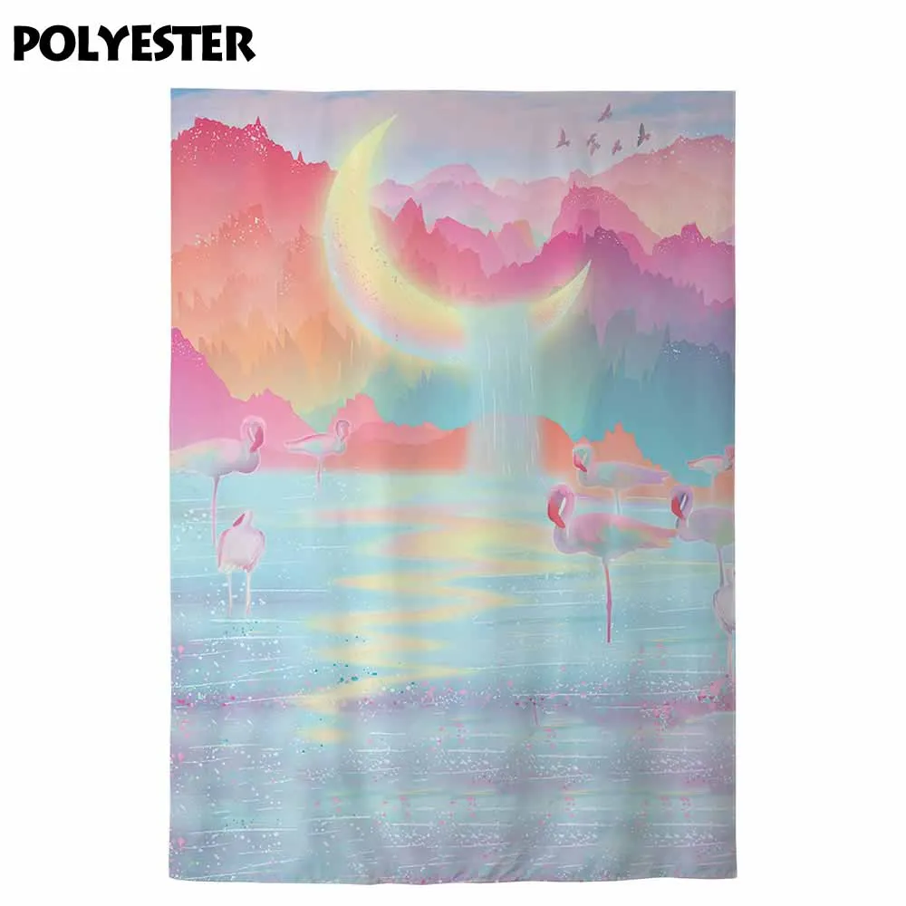 Allenjoy verão fotografia pano de fundo aquarela flamingo romântico praia photo studio photocall photophone