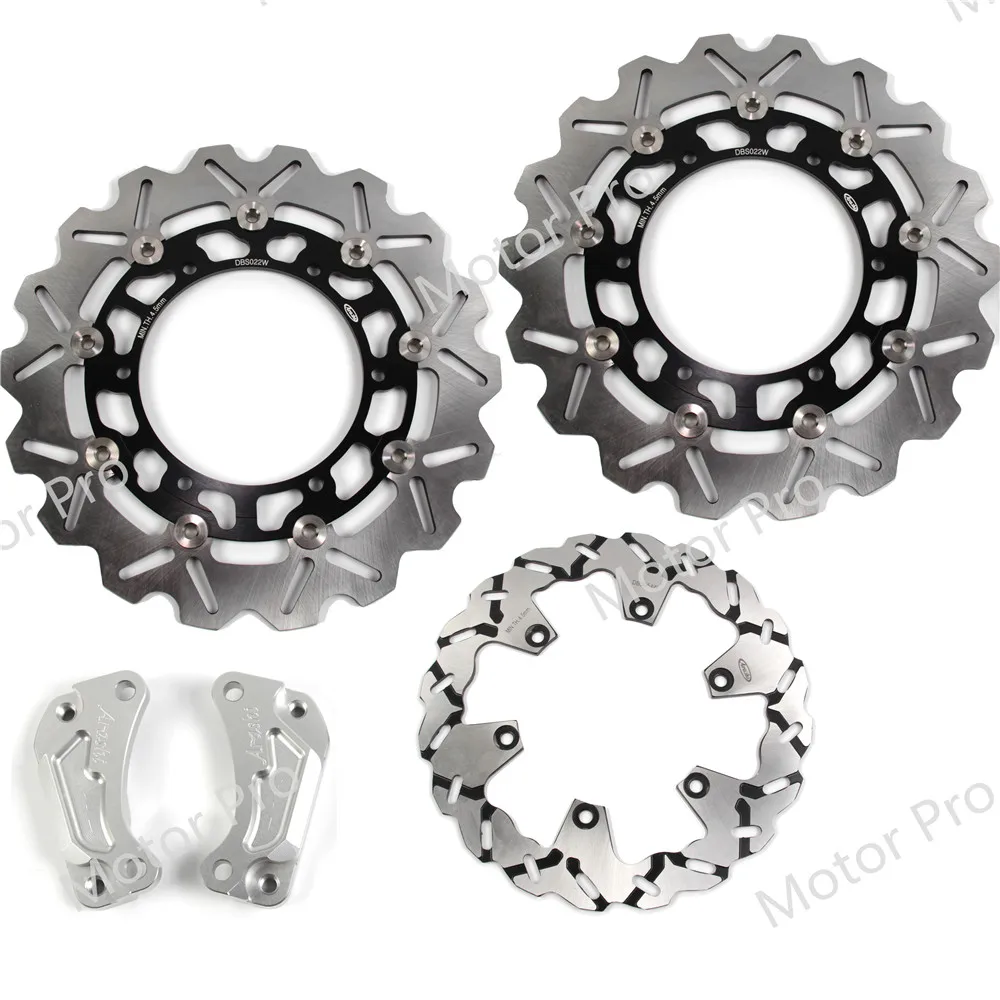 

For Yamaha XP T-MAX 500 2008 2009 2010 2011 Front Rear Brake Disc Disk Rotor Kit CNC Aluminum Motorcycle XP500 T-MAX500 TMAX