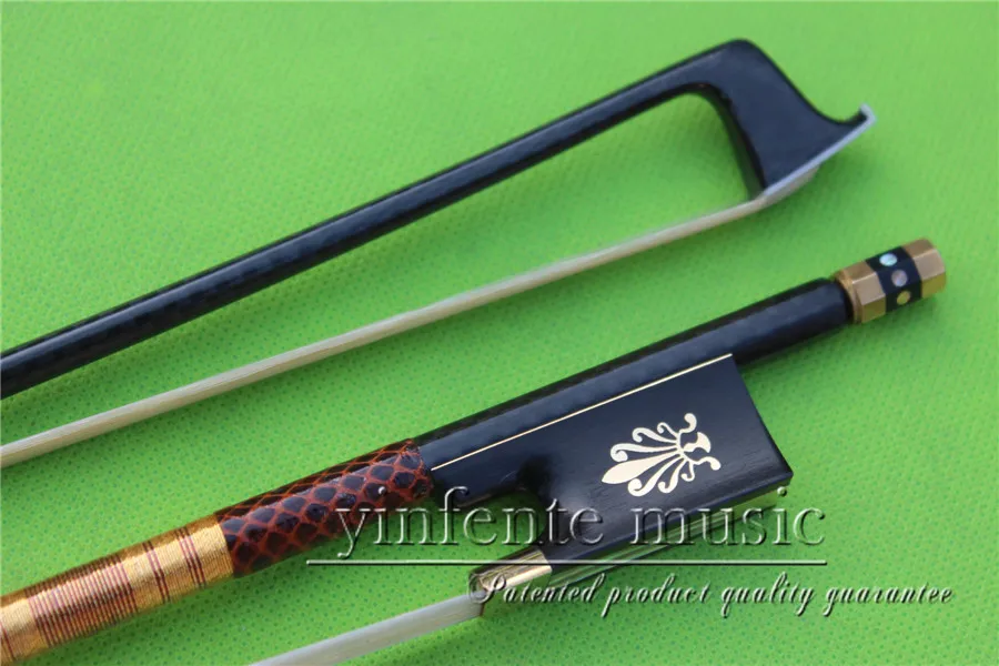 X-064  # new one  4/4 Violin Bow   Carbon Fiber Fine  Sliver String High Quality