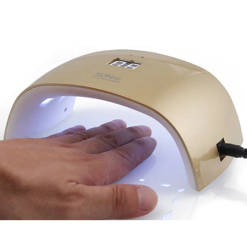 SUN9X 18 Wát UV LED Lamp Nail Máy Sấy White Light Cảm Biến Tự Động cho Chữa Tất Cả Các UV LED Đèn Gel Nail Polish Cụ Pro/Cá Nhân sử dụng