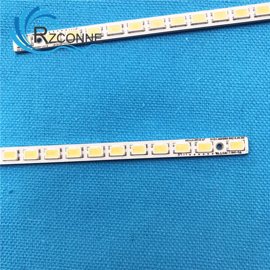 Strip lampu latar LED 522mm 67 leds untuk S1G1-460SM0-R02 LJ64-02858A TV KDL-46EX520 46 inci pcs