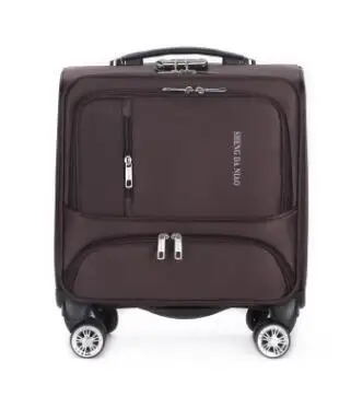 18 Inch Luggage Suitcase Oxford Cabin Boarding Spinner suitcase Men Travel Rolling luggage bag On Wheels Travel Wheeled Suitcase