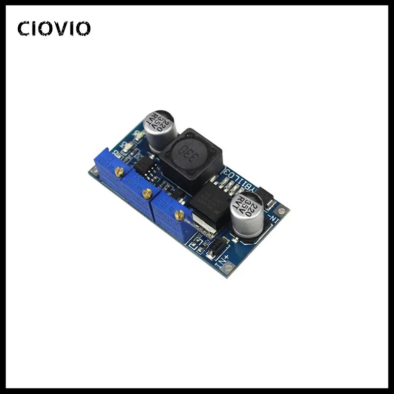 스텝 다운 전원 공급 장치 모듈 DC-DC, Arduino용 LED 드라이버, LM2596, 7V-35V ~ 1.25V-30V, 3A 조정 가능한 전압 조정기 컨버터