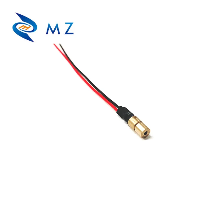 Hot Selling 4mm 650nm 3mW Industrial Grade APC Driver Red Dot Mini Laser Module