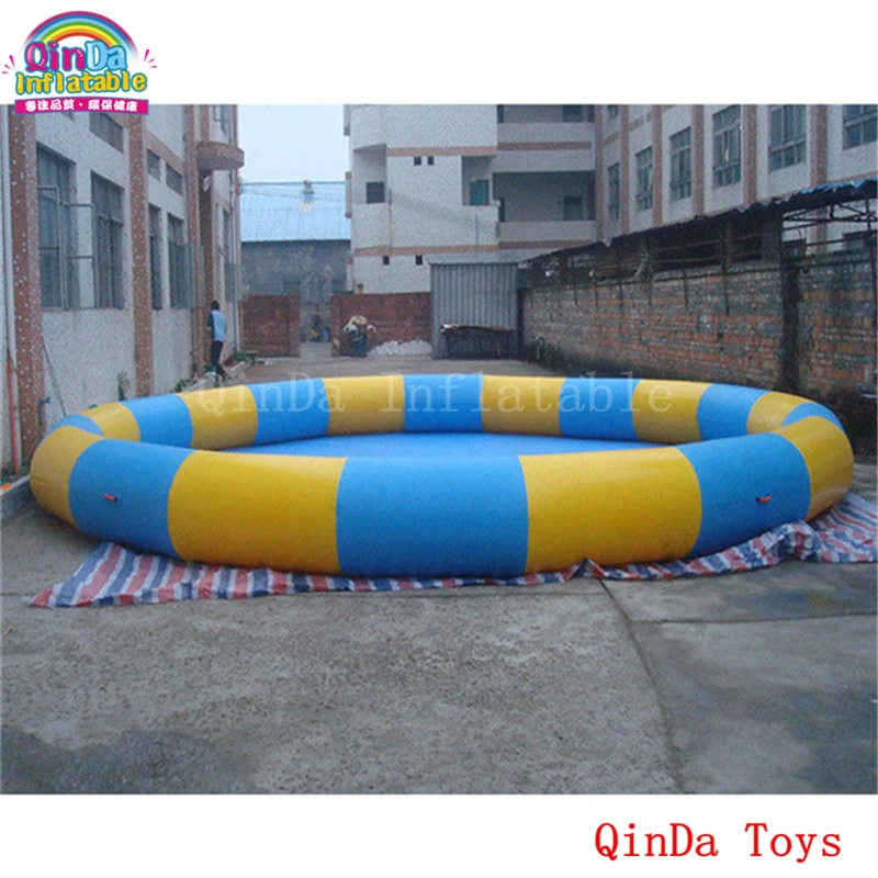 Commercial Grade Diameter 6m Inflatable Swimming Pool, Giant Inflatable Pool With Free Pump