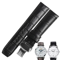 WENTULA watchbands for Baume & Mercier CLASSIMA 8688 8792 calf-leather band cow leather Genuine Leather leather strap watch band