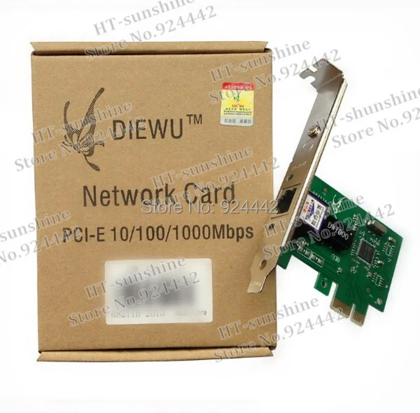 Оптовая продажа 5 шт./лот R8211 быстрая Ethernet Проводная домашняя сетевая карта настольная 100M карта PCI-E карта бесплатная доставка