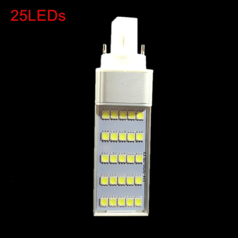 5W 7W 9W 12W 15W E27 G24 LED Corn Bulb Lamp Bombillas Light SMD 5050 Spotlight 180 Degree AC85-265V Horizontal Plug Light