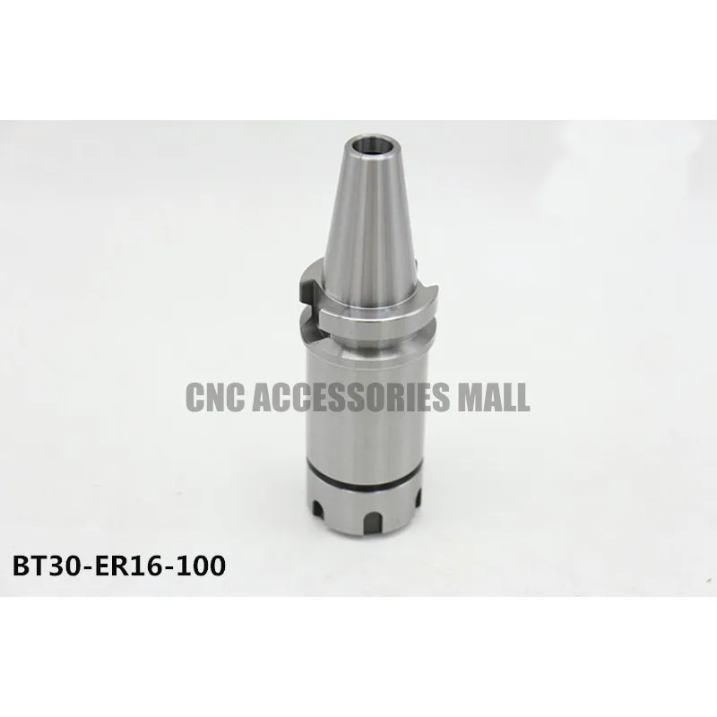 BT30-ER16-100 Milling chuck arbors Precision less than 0.005mm 30000RPM cnc collet Turning tool holder