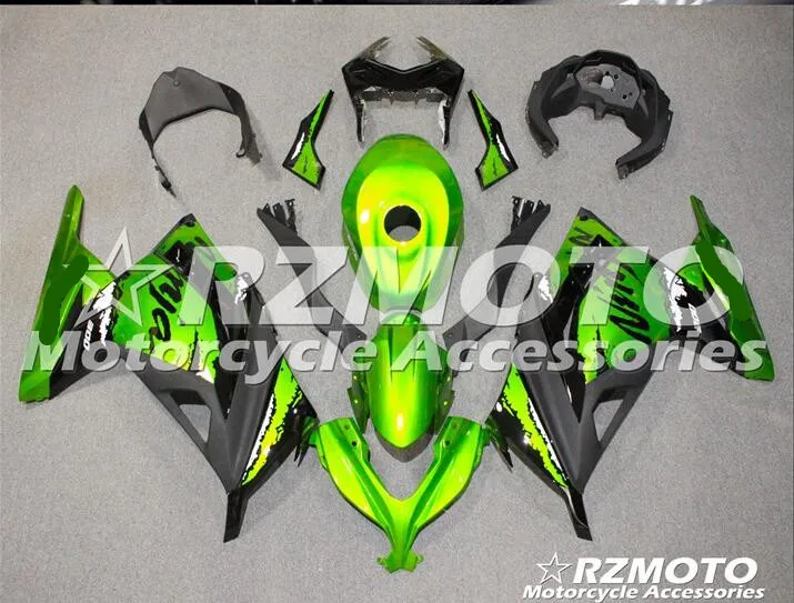 New ABS motorcycle Fairing For kawasaki Ninja 300 2013 2014 2015 2016 2017Ninja   Injection Bodywor All sorts of color  No.517