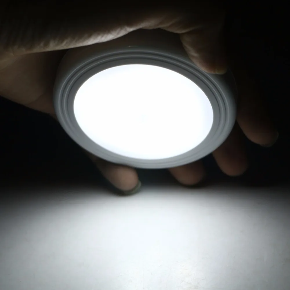 2PCS 6LED PIR Motion Sensor Night Light Auto ON/OFF Battery Power Sensor Night Light W/Magnetic For Cabinet Wardrobe Closet