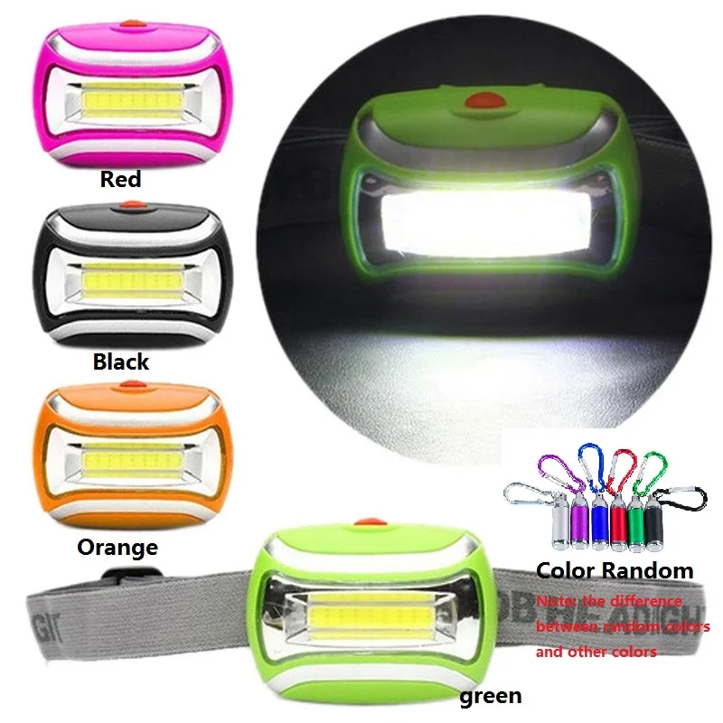 600LM COB LED Headlamp Adjustable Angle Camping Headlight Mini Torch Flashlight 2019 New