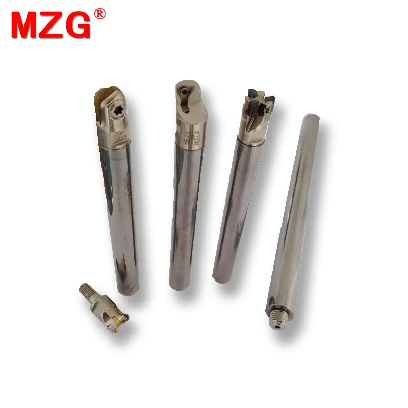 MZG MFL 10 12 16 MM  M6 M8 M5 Tungsten Steel Milling Cutter Arbor Machining Alloy End Mill Shank  Lock Teeth Cutter Bar