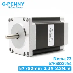 G-Penny NEMA 23 Stepper motor 57x82mm 3A 2.2N.m 315Oz-in Nema23 CNC Router Engraving Milling Machine 3D printer