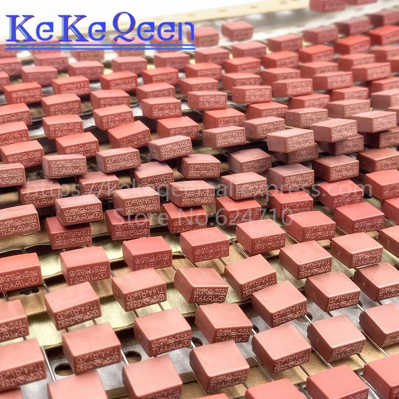 100Pcs 392 Square Fuse T500MA 0.5A 1A 1.25A 1.6A 2A 2.5A 3.15A 4A 5A 6.3A 8A 10A 250V LCD TV Power Board Commonly Water Purifier
