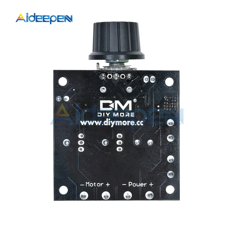 DC 12V-40V 10A 400W Auto PWM DC Motor Speed Controller Module Volt Regulator Dimmer 3KHz Frequency With Knob Switch 24V 32V