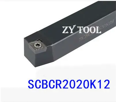 

SCBCR2020K12 20*20*125MM Metal Lathe Cutting Tools Lathe Machine CNC Turning Tools External Turning Tool Holder S-Type SCBCR/L