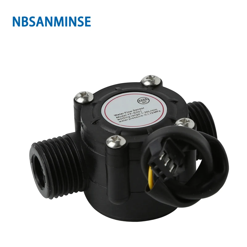 SMF-S201 G1/2 Inch 3-24V  Water flow sensorWater heaters, water dispensers selling water machines campus card readers NBSANMINSE