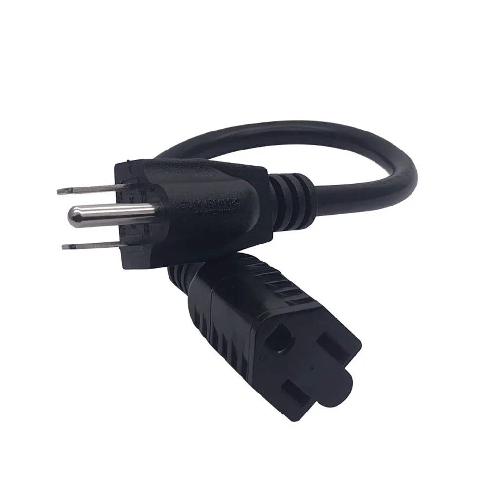 JORINDO 0.3M-1.83M/1FT-6FT NEMA 5-15P TO 5-15R power cable cord,3 pin plug to female cable,For PC Computer Monitor PSU  Printer