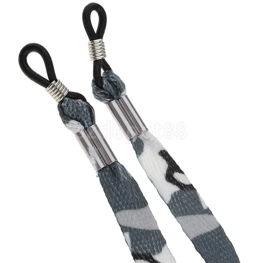 5 Pieces Camouflage Sunglasses Lanyard Strap Men Women Eye Glasses Cord Holder 60cm